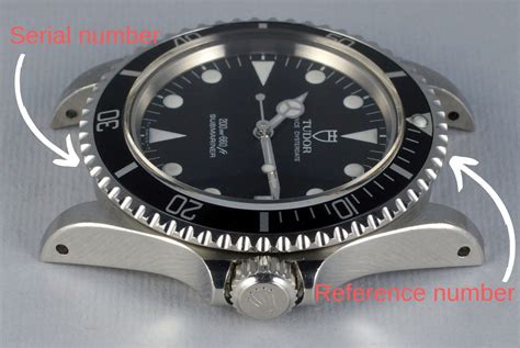 tudor watch serial number location.